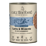 Catz Finefood RAGOUT IN SAUCE Zalm & Wilde Eend 380g