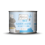 Mjamjam Saus Feest Blikje Kat 185g Geblancheerde wilde eend met gestoomde pompoen in saus