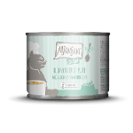 Mjamjam Saus Feest Blikje Kat 185g Geblancheerde kalkoen met worteltjes in saus