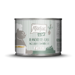 Mjamjam Saus Feest Blikje Kat 185g Geblancheerd kalfsvlees met worteltjes in saus