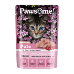 Pawsome Kitten natvoer 85g kalkoen Pawsome Kitten natvoer 85g kalkoen