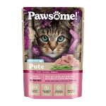 Pawsome Senior natvoer kat 85g kalkoen Pawsome Senior natvoer kat 85g kalkoen