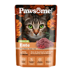 Pawsome Adult natvoer kat 85g eend Pawsome Adult natvoer kat 85g eend