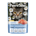 Pawsome Adult natvoer kat 85g Light zalm Pawsome Adult natvoer kat 85g Light zalm