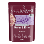 Catz Finefood FEINES FILET IN SAUCE 85g kip & eend Catz Finefood FEINES FILET IN SAUCE 85g kip & eend