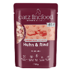 Catz Finefood FEINES FILET IN SAUCE 85g kip & rundvlees Catz Finefood FEINES FILET IN SAUCE 85g kip & rundvlees