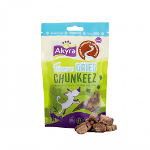 Akyra Freeze Dried snacks Chunkeez struisvogel