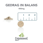 Organimal Gedrag In Balans voor katten 400mg Organimal Gedrag In Balans voor katten 400mg