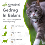 Organimal Gedrag In Balans voor katten 400mg 45 tabletten Organimal Gedrag In Balans voor katten 400mg 45 tabletten
