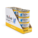 Thrive Complete kitten blikje 12 x 75g kippenborst