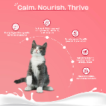 Pawfect Geitenmelk Calming Care helpt katten op natuurlijke wijze ontspannen
