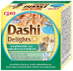 Inaba Dashi Delights voor katten 70g tonijn & bonitovlokken Inaba Dashi Delights voor katten 70g tonijn & bonitovlokken