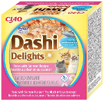 Inaba Dashi Delights voor katten 70g tonijn & zalm Inaba Dashi Delights voor katten 70g tonijn & zalm