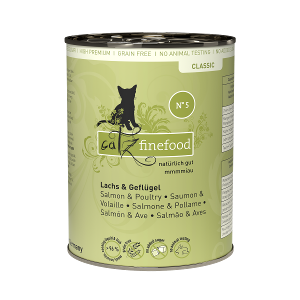 Catz finefood N°5 – Zalm & Gevogelte