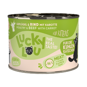 Lucky Lou Lifestage Kitten 200g gevogelte en rundvlees