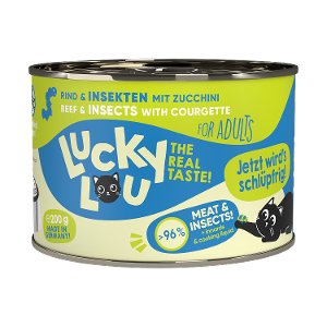 Lucky Lou Lifestage Adult 200g rund en insecten