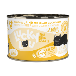 Lucky Lou Lifestage Sterilized 200g gevogelte rund
