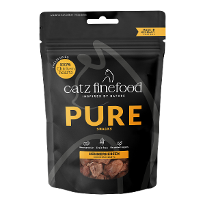 Catz Finefood PURE SNACKS Kippenharten 35g