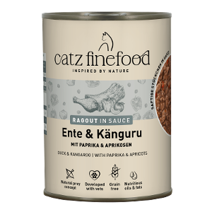 Catz Finefood RAGOUT IN SAUCE 380g Eend & Kangoeroe