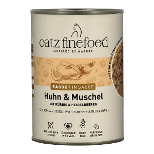 Catz Finefood RAGOUT IN SAUCE Kip & Mosselen 380g