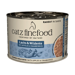 Catz Finefood RAGOUT IN SAUCE Zalm & Wilde Eend 190g