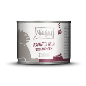 Mjamjam Katten Maaltijd Blikje 200g wild & konijn