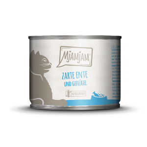 Mjamjam Katten Blik 200g eend & wortels