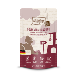 Mjamjam Puur Vlees Kattenzakje 125g - Puur vleesgenot - heerlijke pure kangoeroe
