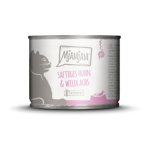 Mjamjam Katten Maaltijd Blikje 200g kip & zalm
