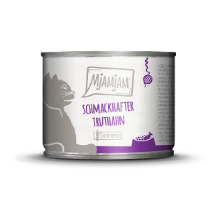 Mjamjam Katten Maaltijd Blikje 200g kalkoen met worteltjes