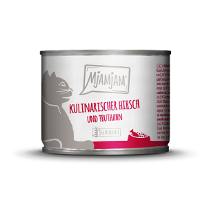 Mjamjam Katten Maaltijd Blikje 200g -Wild & Kalkoen