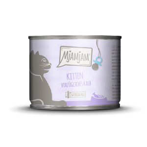 Mjamjam Kitten Blikje 200g kalf met zalm