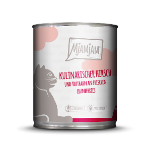 Mjamjam Katten Maaltijd Blik 800g - Wild & Kalkoen