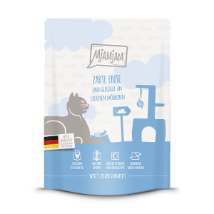Mjamjam Katten Zakje 300g - Eend & gevogelte