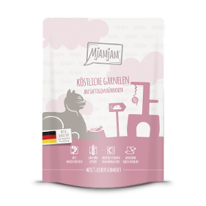 Mjamjam Katten Zakje 300g - Garnalen & Kip