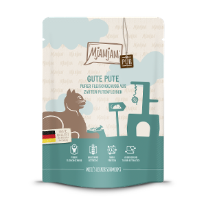 Mjamjam Katten Zakje 300g - Puur vleesgenot - goede pure kalkoen Mjamjam Katten Zakje 300g - Puur vleesgenot - goede pure kalkoen