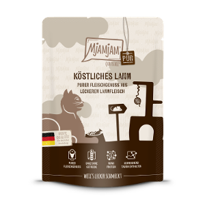 Mjamjam Puur Vlees zakje 300g lam