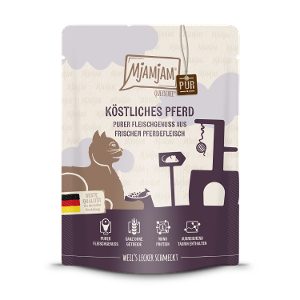 Mjamjam Puur Vlees zakje 300g paard