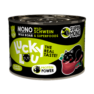 Lucky Lou SuperMono² 200g wild zwijn