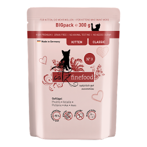 Catz Finefood Classic 300g Kitten N03 Gevogelte