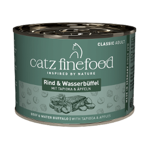 Catz Finefood CLASSIC Adult Rundvlees & waterbuffel 200g