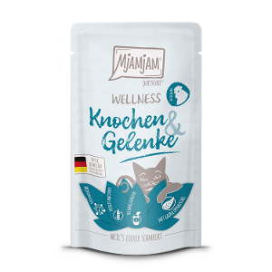 Mjamjam Wellness natvoer kat 125g Botten & gewrichten Kip