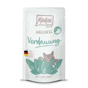 Mjamjam Wellness natvoer kat 125g Spijsvertering Rundvlees