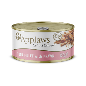 Applaws Katten Natvoer in Blikjes 156g tonijn & garnalen