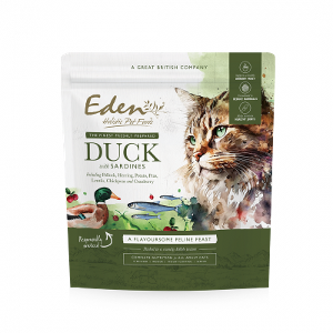 Eden Feline Feast kattenbrokjes 1.5kg eend & sardine
