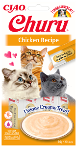Inaba Churu Puree Cat Kip 4 x 14g