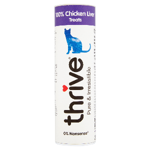 Thrive Freeze-dried Cat Treats kippenlever 20g