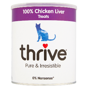 Thrive Freeze-dried Cat Treats kippenlever 135g maxi
