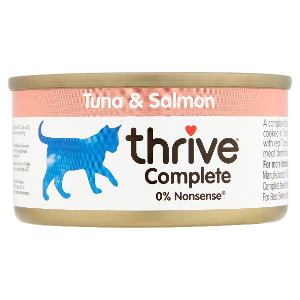Thrive Complete natvoer kat 75g tonijn & zalm