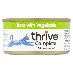 Thrive Complete natvoer kat 75g tonijn met groenten